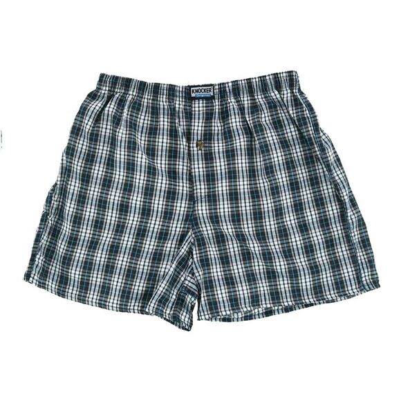 Knocker Men's Big and Tall Plaid Boxer Shorts (3 Pack) - Picture 3 of 5